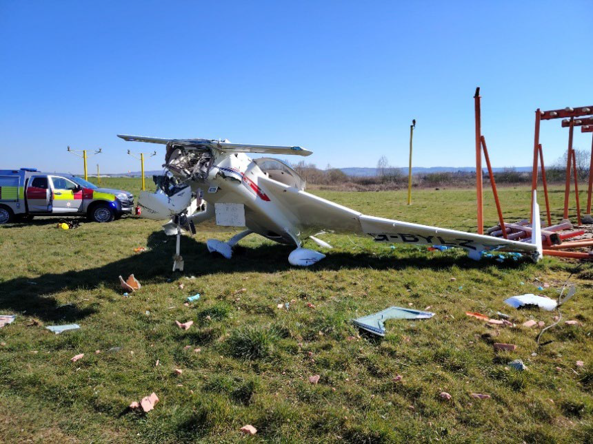 3D-Printed Part Failure Causes Light Aircraft Crash in U.K. – Pilot Escapes with Minor Injuries