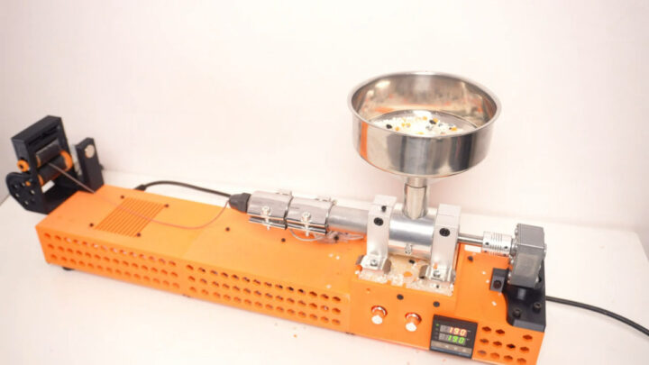 ExtrudeX: A 3D-Printable Solution for Recycling 3D Printing Waste into Filament at Home