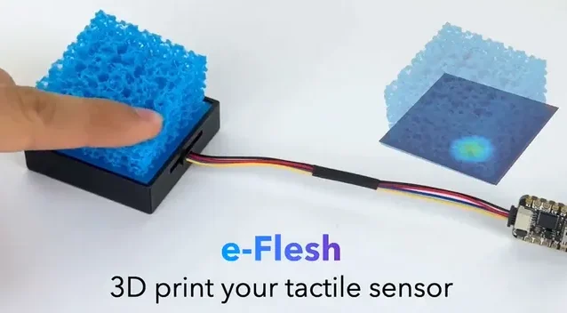 DIY 3D-Printable eFlesh: A Breakthrough in Affordable, Highly Tactile Robot Sensor Grips
