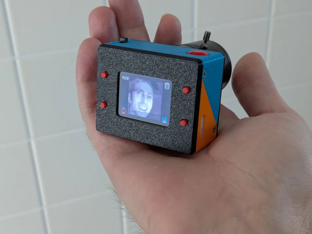 Lo-Fi Innovation: 3D Printed Camera Using an Optical Mouse Sensor