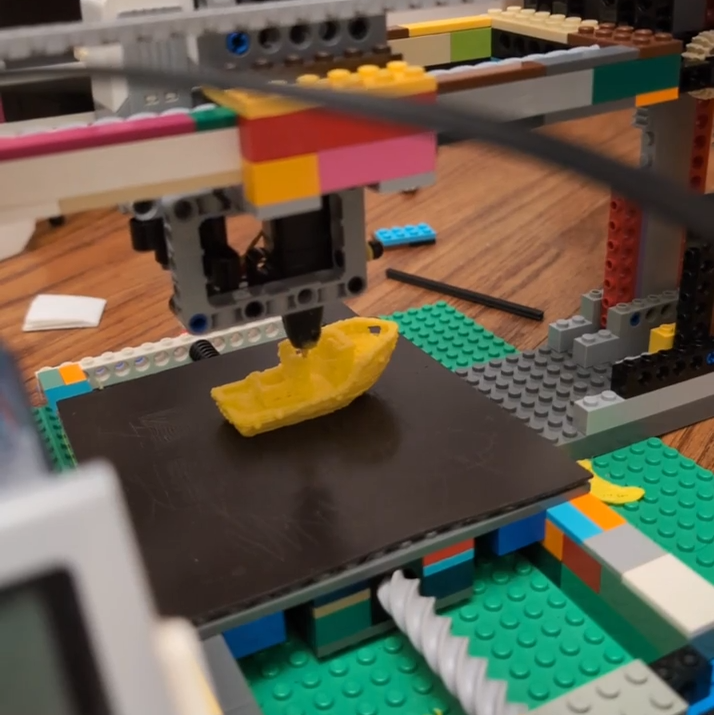 Lego-Powered 3D Printer: A Creative and Costly Maker Project